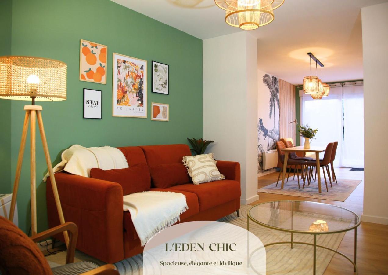 Апартаменти L'Eden Chic - Balneo - Jardin - Parking Gratuit Арас Екстер'єр фото